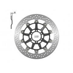 Disque de frein NG 1538G rond flottant BMW