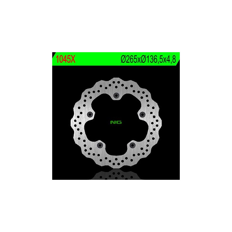Disque de frein arrière NG 1045X pétales fixe BMW