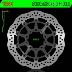 Disque de frein avant NG 1056X pétale flottant Kawasaki