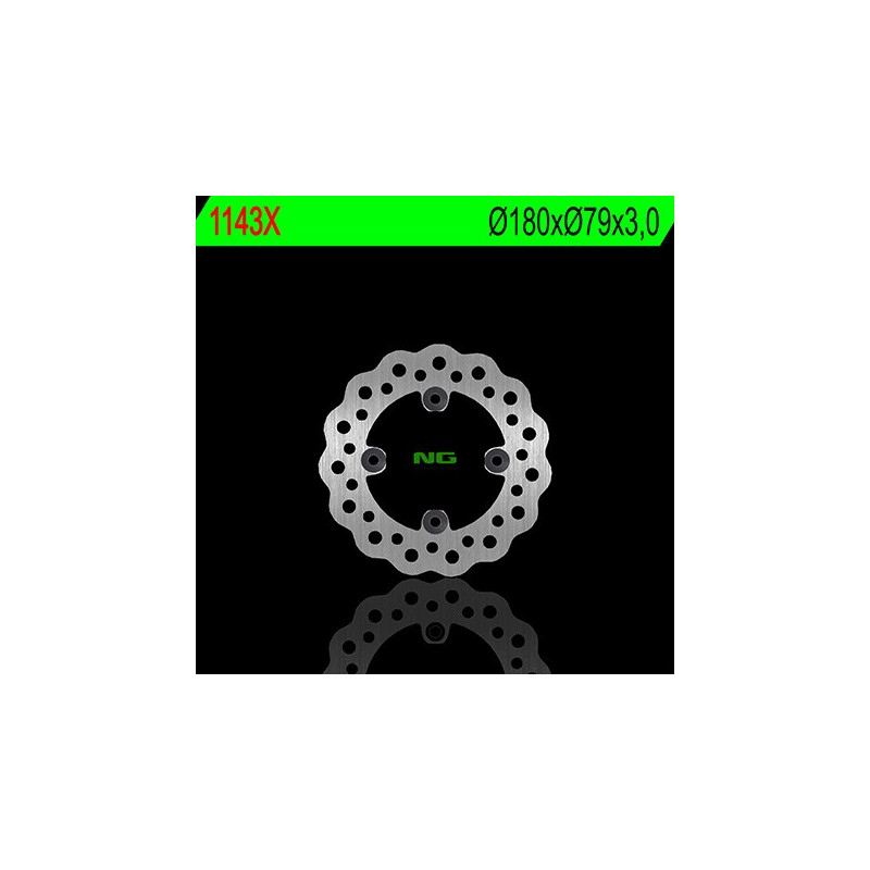 Disque de frein NG 1143X pétale fixe