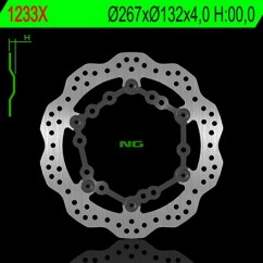 Disque de frein NG 1233X pétale flottant