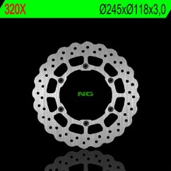 Disque de frein avant gauche NG 320X pétale fixe Yamaha