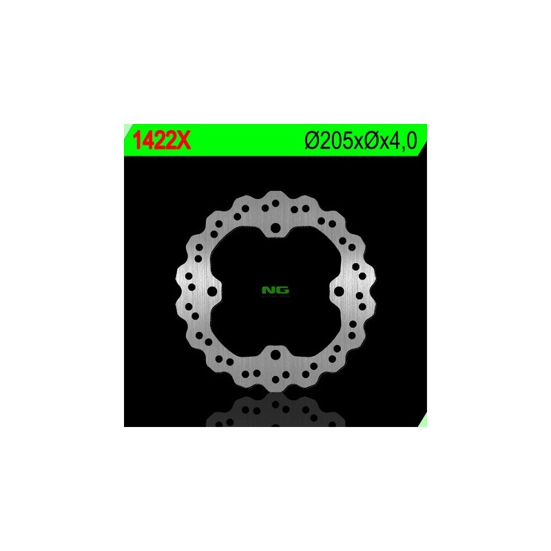 Disque de frein NG 1422X pétale fixe