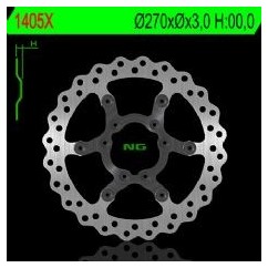 Disque de frein NG Ø270 pétale fixe type 1405X TM