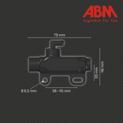 Maître Cylindre Arrière ABM 13mm ISAAC4 