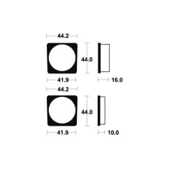 Plaquettes de frein TECNIUM MA31 organique