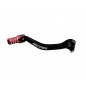 Sélecteur de vitesse SCAR noir mat/embout rouge Honda CR125R