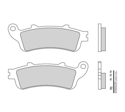 Plaquettes de frein BREMBO - 07HO52 SP metal fritté