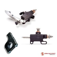 Kit Complet Frein au pouce ø13mm DISCACCIATI avec durites aviation Kit Complet Frein au pouce ø13mm DISCACCIATI avec durites aviation