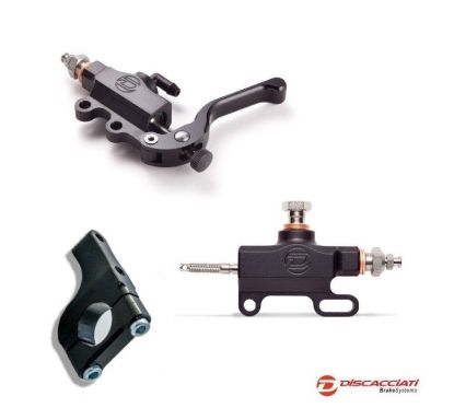 Kit Complet Frein au pouce DISCACCIATI avec durites aviation