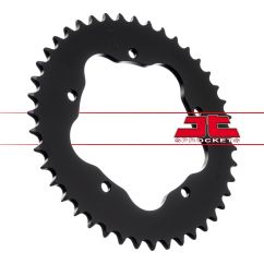 Couronne arrière en acier