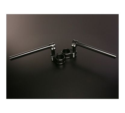 Demi Guidon ABM MultiClip - 25,4mm - Ø58mm - Rehausse : +40/+70mm (TOUR)