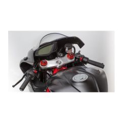 Demi Guidon ABM RaceClip - 22,2mm -  Ø50mm - Rehausse : 0mm