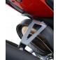 Patte de fixation de silencieux R&G RACING noir Ducati 959 Panigale