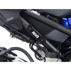 Caches orifices de repose-pieds arrière R&G RACING gauche et droit noir Yamaha MT-10