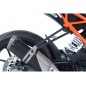 Kit suppression repose-pieds arrière R&G RACING noir KTM Duke 125