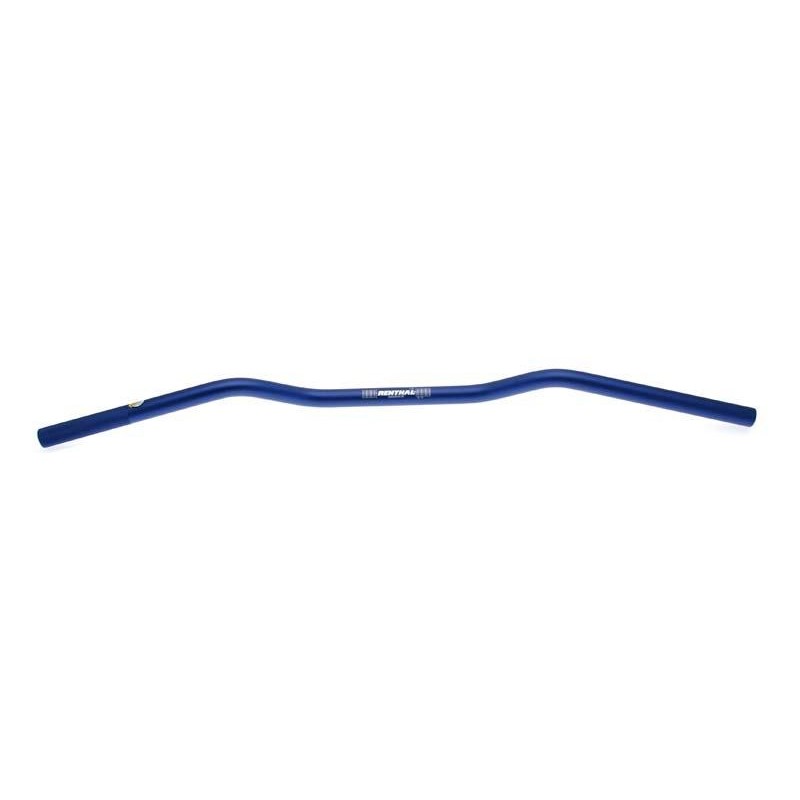 Guidon Ø22,2mm sans barre RENTHAL Road Wide bleu