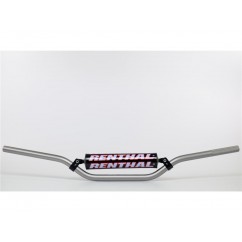 Guidon Ø22,2mm avec barre RENTHAL Classic Replica Ricky Carmichael titane/mousse noire