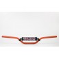 Guidon Ø22,2mm avec barre RENTHAL Classic Mini MX orange/mousse noire KTM SX60/65