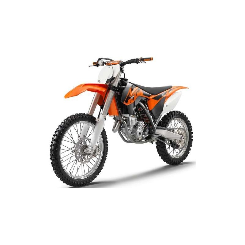 Guidon Ø28,6mm sans barre RENTHAL Fatbar® KTM SX 125-450 2013  titane/ mousse noire