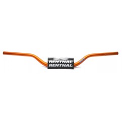 Guidon Ø28,6mm sans barre RENTHAL Fatbar® KTM SX 85 13-15  orange/ mousse noire