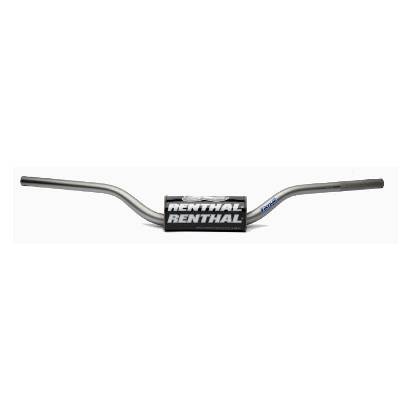 Guidon Ø28,6mm sans barre RENTHAL Fatbar® McGrath short KTM '17  titane/ mousse noire