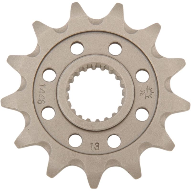 JTF1446.13SC FRONT SELF CLEANING SPROCKET 13 TEETH 520 PITCH NATURAL STEEL