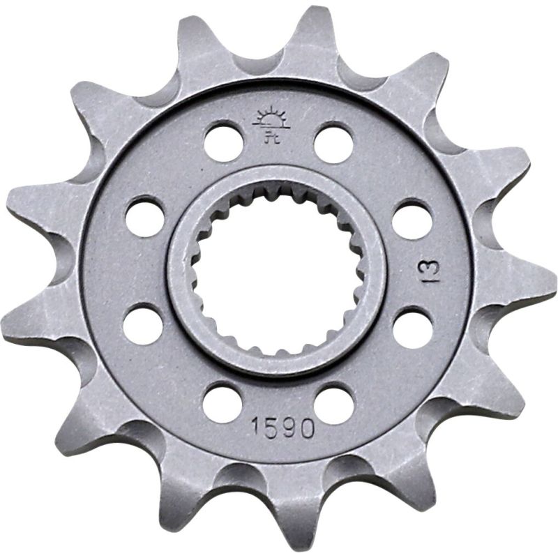 JTF1590.13SC FRONT SELF CLEANING SPROCKET 13 TEETH 520 PITCH NATURAL STEEL