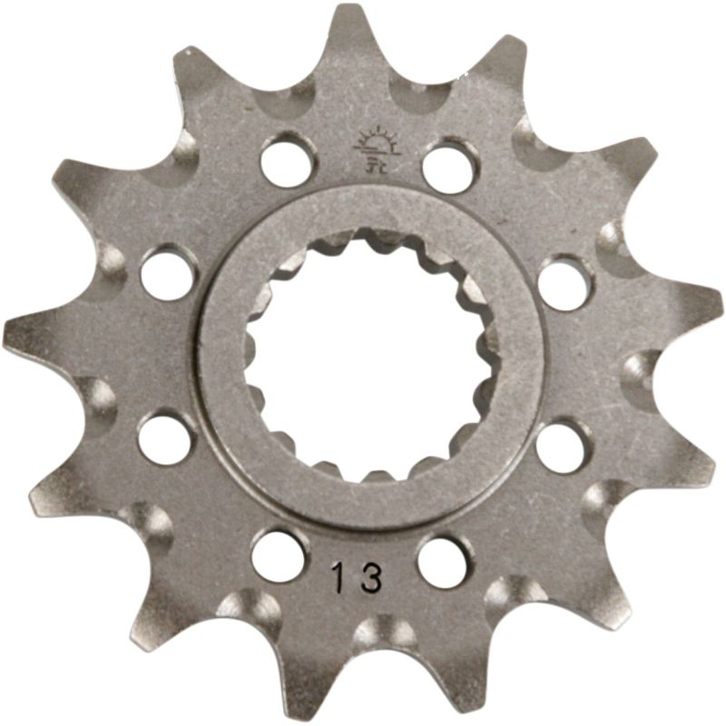 JTF1901.13SC FRONT SELF CLEANING SPROCKET 13 TEETH 520 PITCH NATURAL STEEL