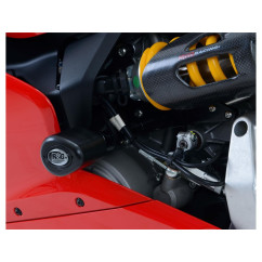 Tampons de protection R&G RACING Aero noir Ducati