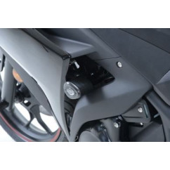 Tampons de protections R&G RACING Aero Race version noir Yamaha YZF-R3