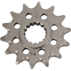 JTF1901.14SC FRONT SELF CLEANING SPROCKET 14 TEETH 520 PITCH NATURAL STEEL