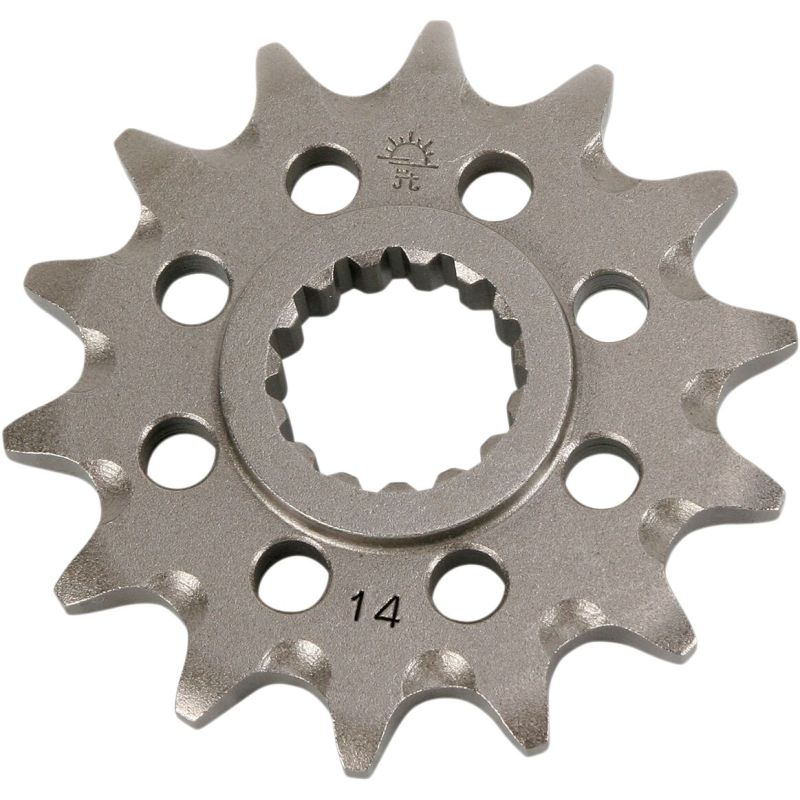 JTF1901.14SC FRONT SELF CLEANING SPROCKET 14 TEETH 520 PITCH NATURAL STEEL
