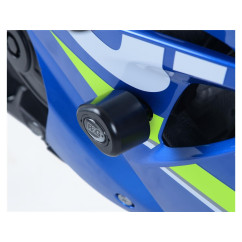 Tampons de protection R&G RACING Aero Race noir Suzuki GSX-R1000