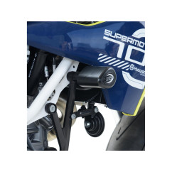 Tampons de protecion Aero R&G RACING noir Husqvarna 701 Supermoto