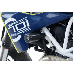 Tampons de protecion Aero R&G RACING noir Husqvarna 701 Supermoto