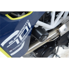 Tampons de protecion Aero R&G RACING noir Husqvarna 701 Supermoto