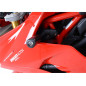 Tampons de protection R&G RACING Aero noir sans percage Ducati Supersport