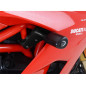 Tampons de protection R&G RACING Aero noir sans percage Ducati Supersport