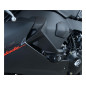 Tampons de protection R&G RACING Aero noir sans percage Honda CBR1000RR