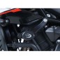 Tampons de protection R&G RACING Aero noir Triumph Street Triple 