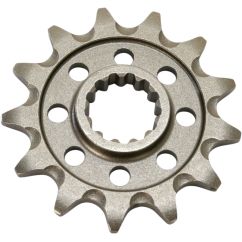 JTF1442.13SC FRONT SELF CLEANING SPROCKET 13 TEETH 520 PITCH NATURAL CHROMOLY STEEL