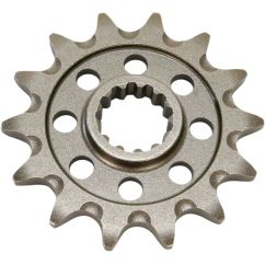 JTF1442.14SC FRONT SELF CLEANING SPROCKET 14 TEETH 520 PITCH NATURAL CHROMOLY STEEL