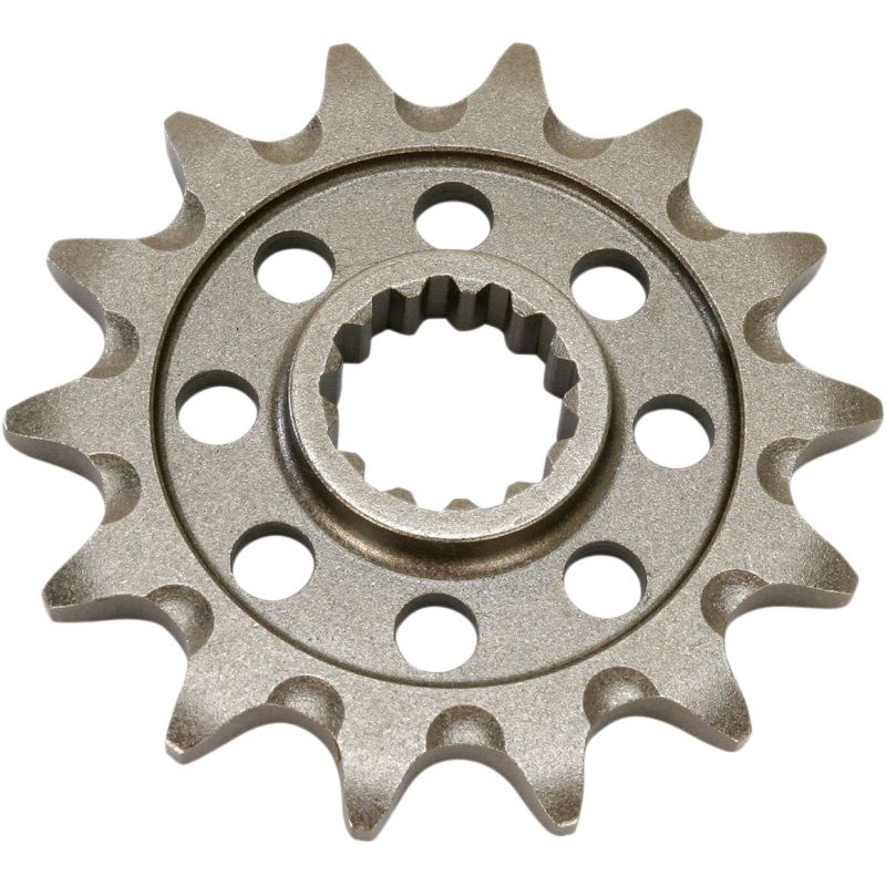 JTF1442.14SC FRONT SELF CLEANING SPROCKET 14 TEETH 520 PITCH NATURAL CHROMOLY STEEL