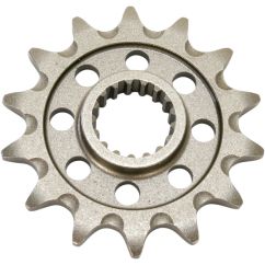 JTF1443.14SC FRONT SELF CLEANING SPROCKET 14 TEETH 520 PITCH NATURAL CHROMOLY STEEL