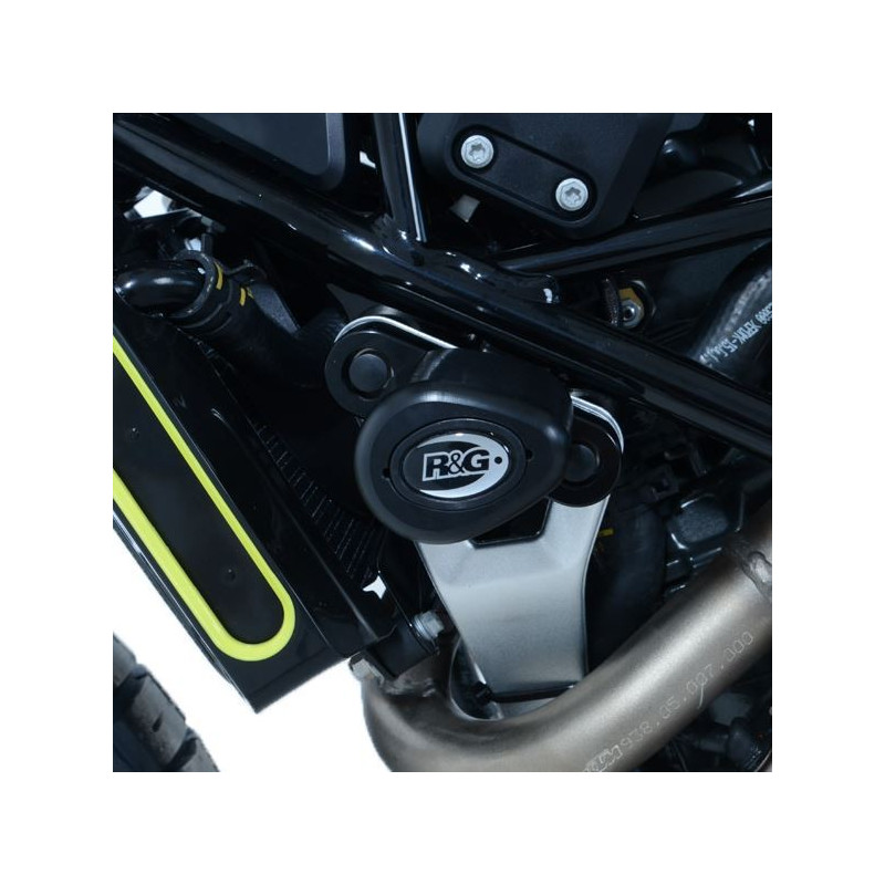 Tampons de protection R&G RACING Aero noir Husqvarna Vitpilen 401