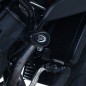 Tampons de protection R&G RACING Aero noir MV Agusta