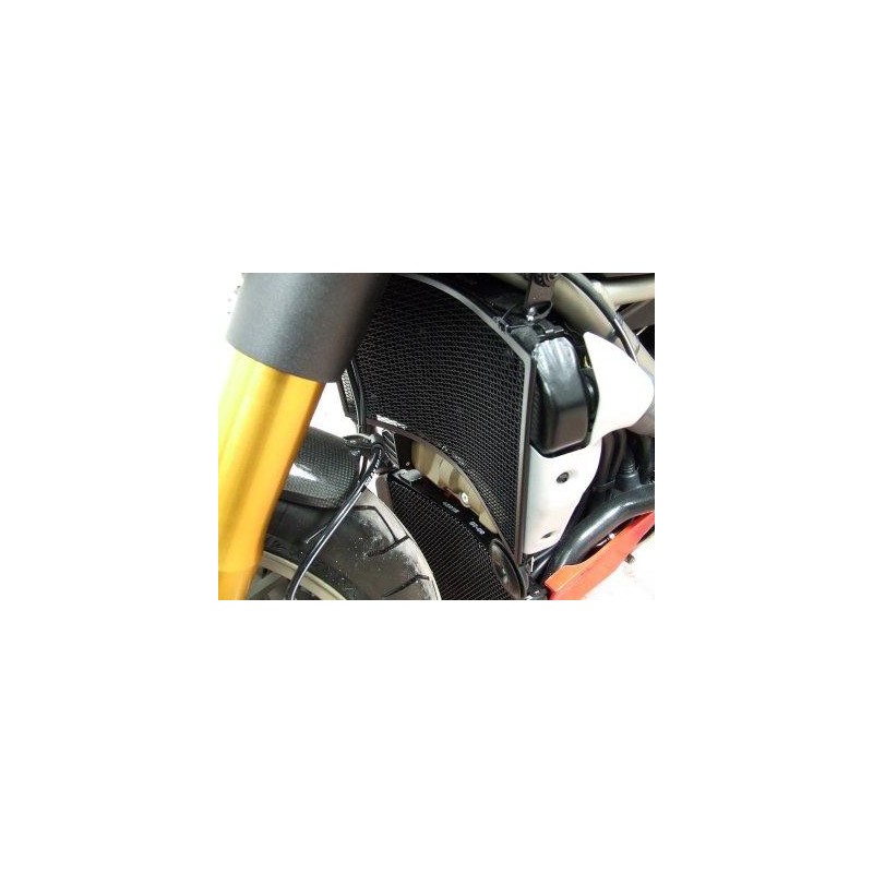 Protection de radiateur (eau & huile) R&G RACING noir Ducati Streetfighter/S