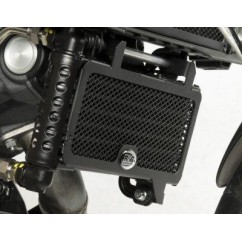 Protection de radiateur R&G RACING noir Aprilia Dorsoduro 1200