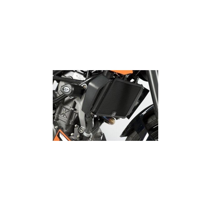 Protection de radiateur R&G RACING noir KTM Duke 125/200